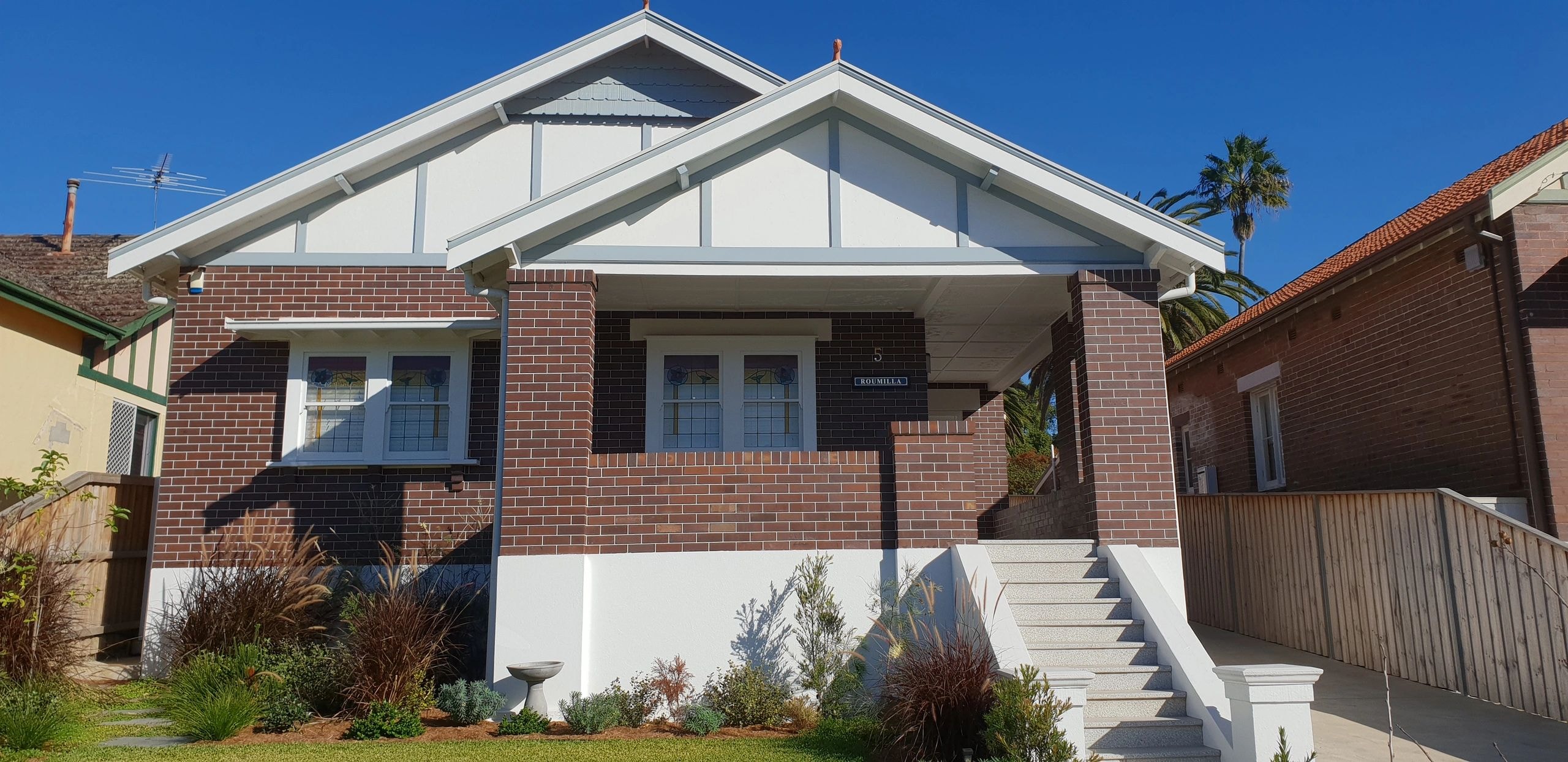 Brick house restoration — Sydney
